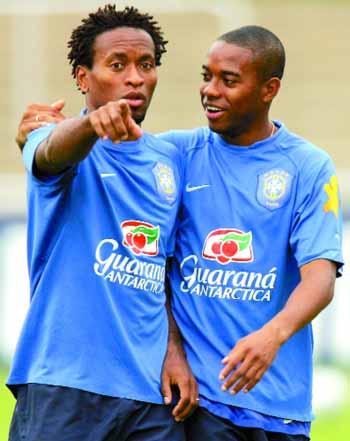 robinho et ze roberto